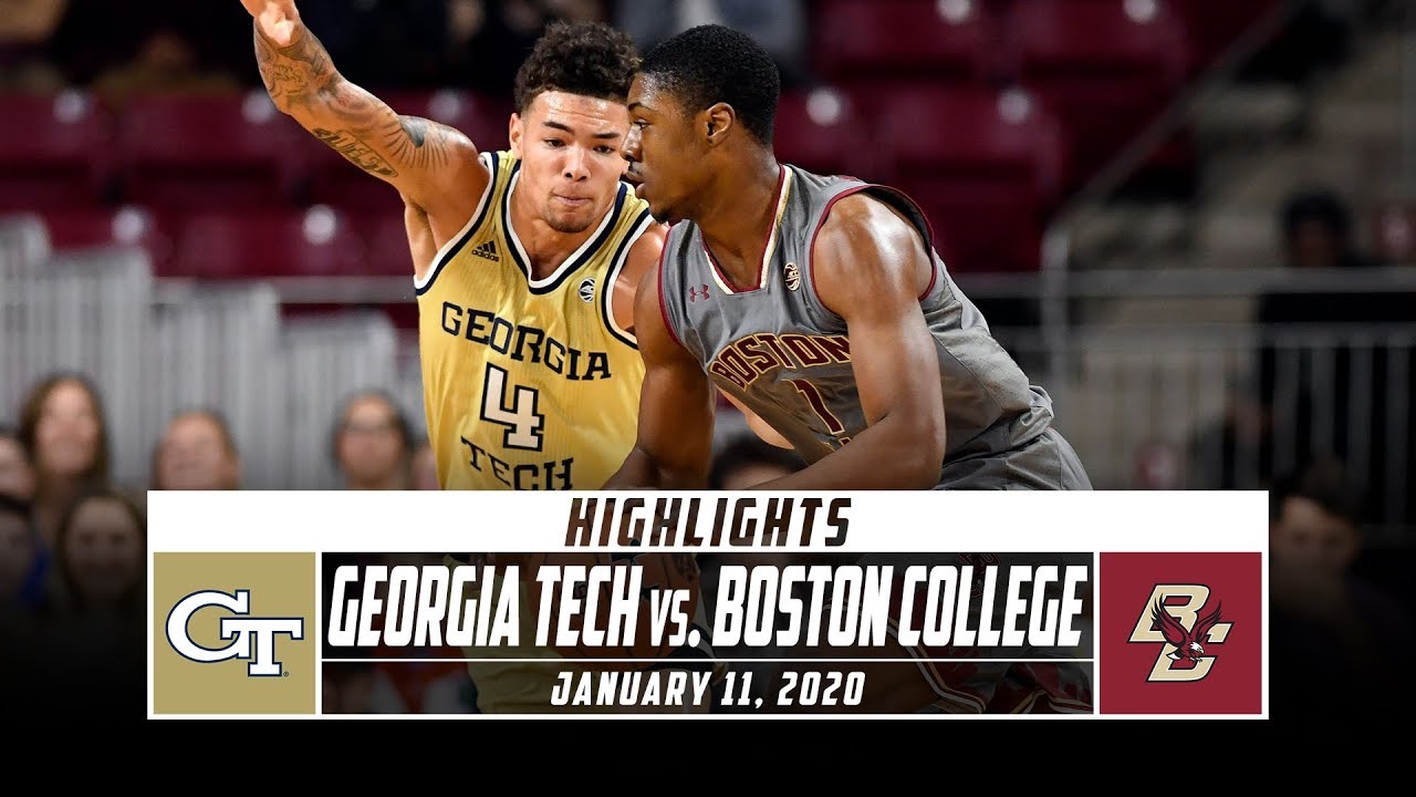 Georgia Tech Vs. Boston College Basketball Highlights (2019-20 ...