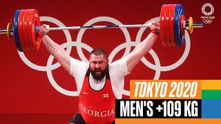 🏋️‍♂️ Men's +109 kg Weightlifting | Tokyo Replays