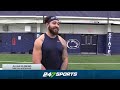 Transfer WR Julian Fleming's First Penn State Press Conference