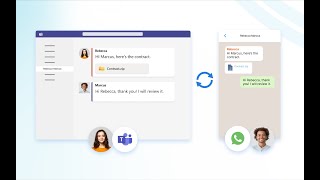 Microsoft Teams to WhatsApp | Connect using StartADAM cross-platform groups