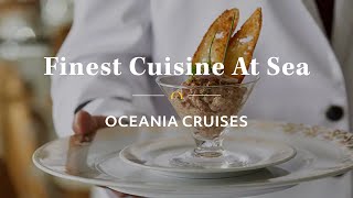 Travel Webinar: The Finest Cuisine at Sea with Oceania Cruises