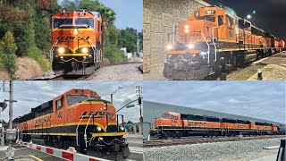 BNSF Trains of the Pasadena Subdivision October 2023