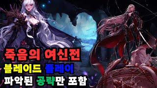 [던전앤파이터] 퍼스트 서버 중천 죽음의 여신전(상급던전) 블레이드 플레이(파악된 공략 간단 포함)