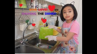 A KID DOING HOUSEHOLD CHORES| KIDS MUST LEARN SOME HOUSEHOLD CHORES