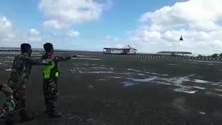 Parkir helikopter ala TNI
