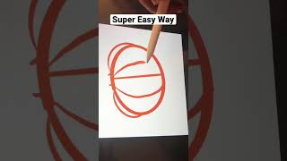How to Draw a PUMPKIN Easy Drawing Colouring Ohuhu Markers Procreate Art Tutorial Uniball pen