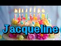 🥳 Happy Birthday Jacqueline 🎉 Happy Birthday Song