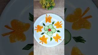 Orange Carving Ideas l Fruit Cutting style #fruitcuttingskills #orangeart #art #cookwithsidra #diy