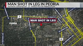 One sent to hospital after Peoria shooting