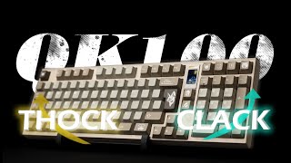 【qk100】THOCK or CLACK | Gasket or TOP | build what you like