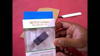 Brand Conquer 3 in 1 SD Card Reader - UNBOXING