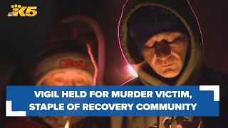 Candlelight vigil held in honor of Kitsap County murder victim well known in recovery community