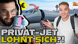 MIT PRIVAT JET ZUM SUCUK CAMP 2?! 😨😍 Mert reagiert auf 900€ Privat Jet || MertAbiReacts