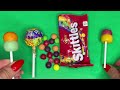 lollipops and sweets unpacking asmr satisfying candy video