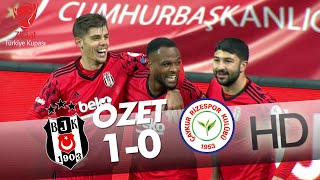 Beşiktaş - Çaykur Rizespor Ziraat Türkiye Kupası Son 16 Turu Maçının Özeti