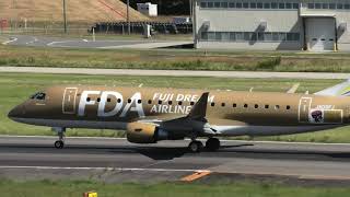 FDA ERJ-175STD [JA09FJ] Take off from NKM/RJNA RW 34 [4K video]