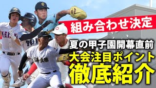 夏の甲子園開幕直前！大会注目ポイント徹底紹介スペシャル