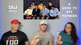 A Guide to BTS Members The Bangtan 7 (FIRST REACTION!)