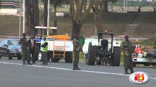 Tight security as Hillary Clinton arrives in Kenya