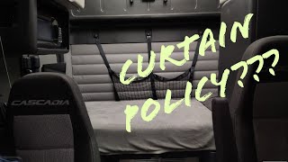Walmart Driver / Curtain Policy?