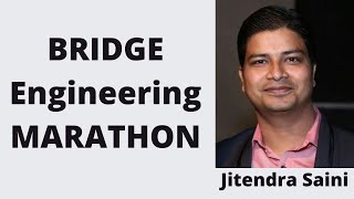 Bridge Engineering part-01 || UPPSC-AE/UKPSC-AE II Civil Engg I By Jitendra Sir