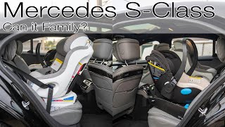 Can it Family? How well does Clek Child seats fit in the Mercedes S Class