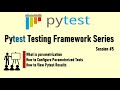Pytest Parametrize | How to create Parameterized Test | Pytest Framework Tutorial