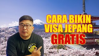 CARA BIKIN VISA JEPANG GRATIS ‼️ | UPDATE 2024 🇯🇵