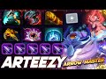 Arteezy Mirana Arrow Master - Dota 2 Pro Gameplay [Watch & Learn]