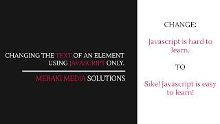 Javascript - Change element TEXT by ID using onclick event