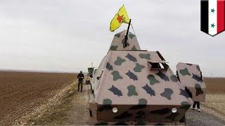 Mad Max-style homemade tanks help Kurds fight Islamic State militants