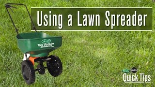 Using A Lawn Spreader | Scotts Miracle-Gro Canada