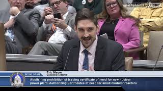 Eric Meyer Testimony on Minnesota Nuclear Moratorium