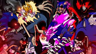 The Most Amazing Sonic.exe Fights Compilation! DC2 ANIMATIONS!