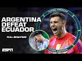 FULL REACTION: Argentina advance to Copa America Semifinal behind Martinez's play | Futbol Americas