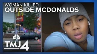 Family mourns woman killed outside a McDonald's
