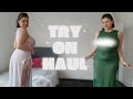 [4K] Try on haul dresses | See everything | See through