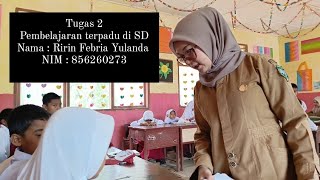 video pembelajaran terpadu di SD dengan menggunakan jaring laba-laba