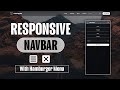 Create a RESPONSIVE Navbar in Minutes with HTML & CSS