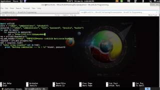 Hack login and admin panels using python script