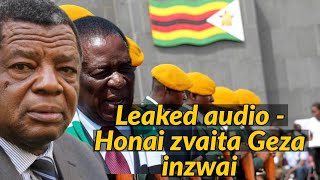 Leaked audio - Honai Zvaita Geza inzwai