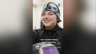 Bre describes the welding program