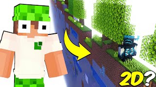 Minecraft Lekin 2D Dunyoda Nimalar Bo'ladi?