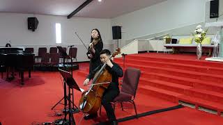 달라스포트워스 제칠일안식일 예수 재림 교회 String Duet    2023.02.04 DFW Korean SDA Church