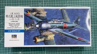 Hasegawa Mitsubishi A6M3 Zero Fighter Type 22/32 1/72 Scale Model Aircraft