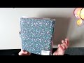 unboxing the a5 filofax garden. first impressions.