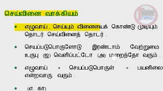 தன்வினை,பிறவினை,செய்வினை,செயபாட்டுவினை வாக்கியங்களை கண்டறிதல்|#tnpsctamilnotes #tnpscnotesintamil