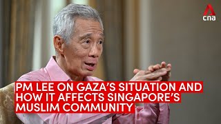 PM Lee on the situation in Gaza and impact on Singapore's Muslims | Interview with Lee Hsien Loong