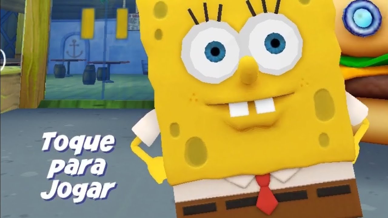 Jogando Bob Esponja A Grande Corrida Youtube