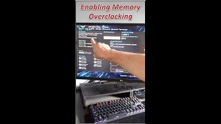 How to Enable Standard Memory Overclocking on your PC #Shorts